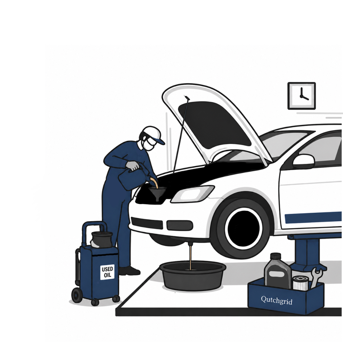 Oil change service near you — QlutchGrid
